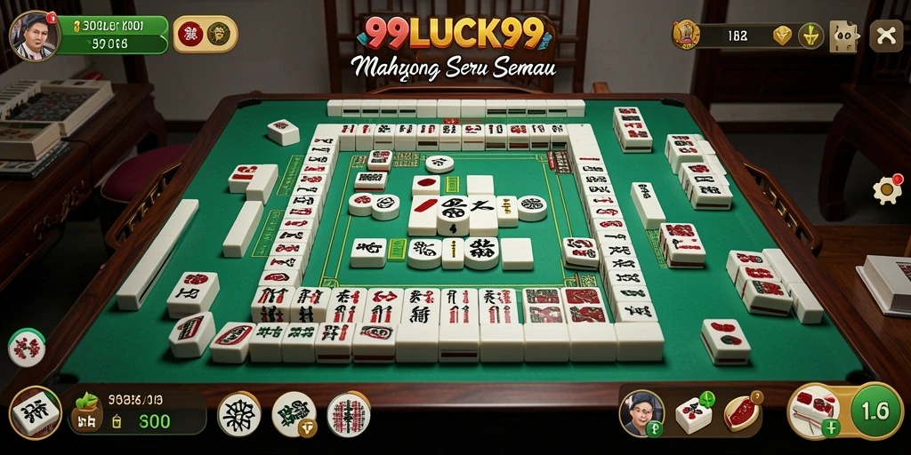 Tampilan gameplay dari 99LUCK99 yang seru dan menantang.