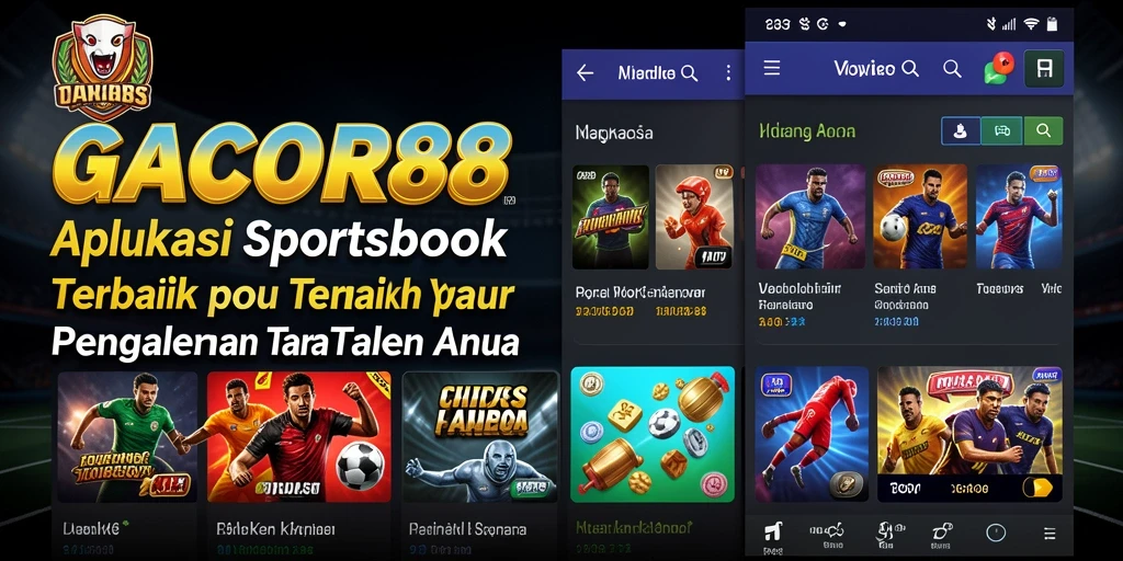 Screenshot GACOR88 menampilkan antarmuka menarik untuk taruhan olahraga.