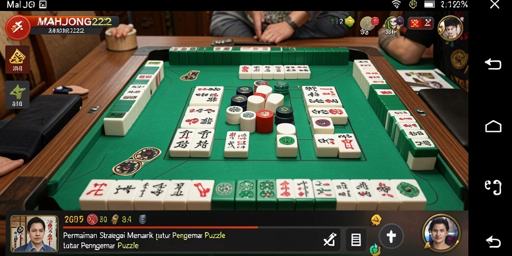 Tampilan menarik dari gameplay MAHJONG222 yang menantang strategi.